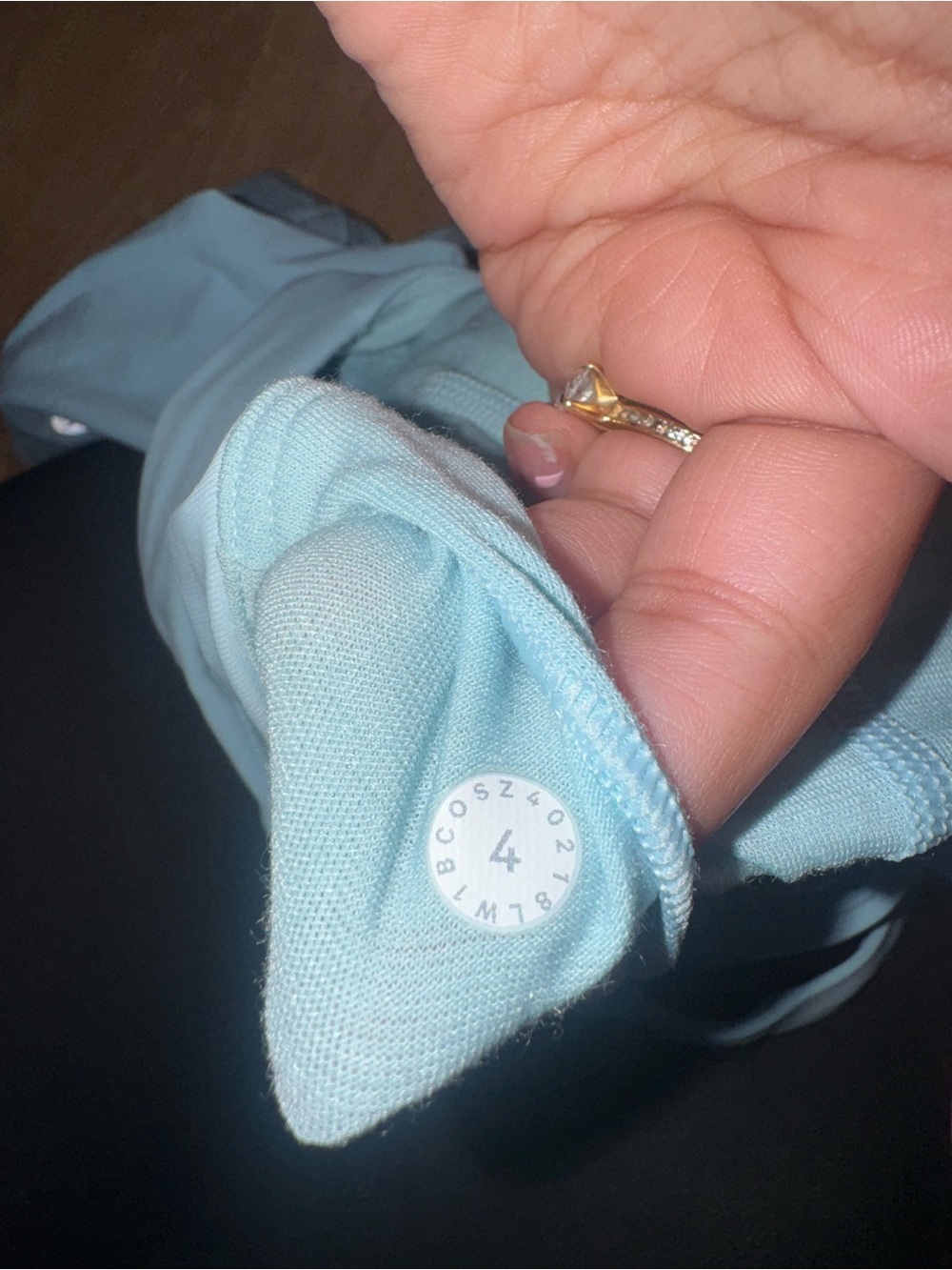 Lululemon Women’s Light Blue Tank Top - Sleek Activewear - Picture 3 of 3